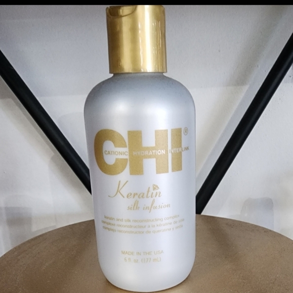 CHI Keratin Silk Infusion - 6 oz |SERUM | Keratin Silk Infusion| NEW - Picture 2 of 7